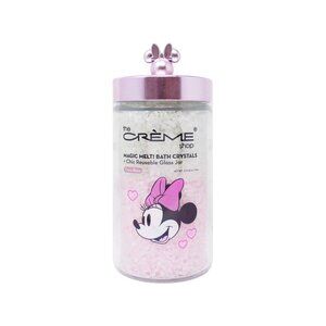 The Creme Shop x Disney - Minnie Magic Melt! Bath Crystals & Chic Reusable Jar